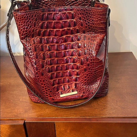 Brahmin Amelia Pecan Melbourne Purse - Picture 5 of 13